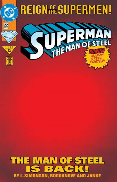 Superman: The Man of Steel #22