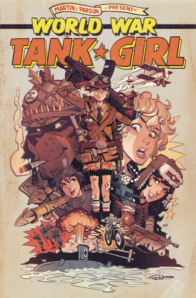 Tank Girl: World War Tank Girl #4