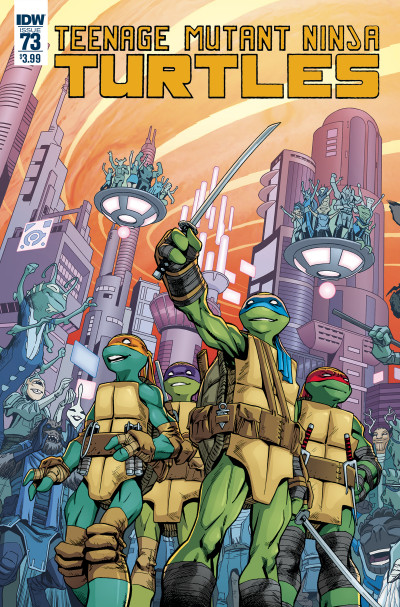Teenage Mutant Ninja Turtles #73