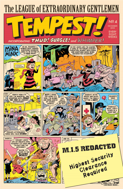 The League of Extraordinary Gentlemen: The Tempest #4