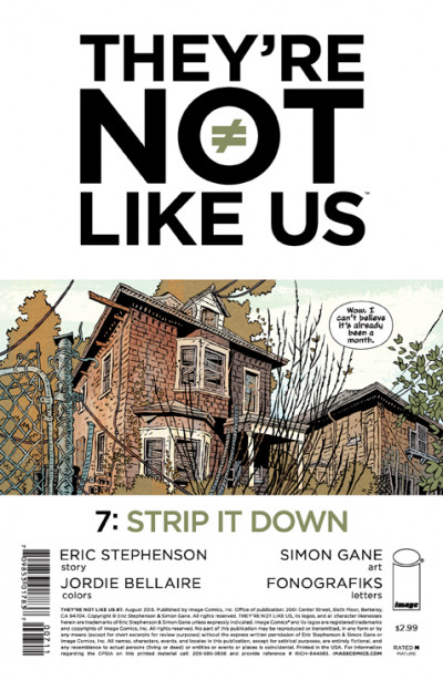 They're Not Like Us #7