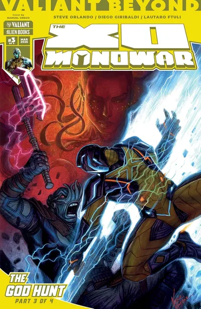 Valiant Beyond: The X-O Manowar: The God Hunt #3