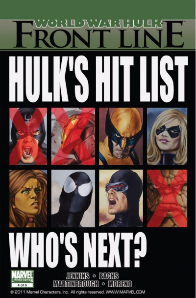 World War Hulk: Front Line #4